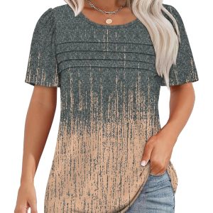 Chic and Comfortable: OFEEFAN Women's Dressy Casual T-Shirt Review