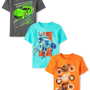 Fun and Stylish: The Children's Place Boys' Vehicle Graphic Tee Multipacks Review