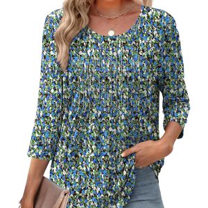 Stylish Comfort: Review of XIEERDUO 3/4 Sleeve Tunic Tops for Women