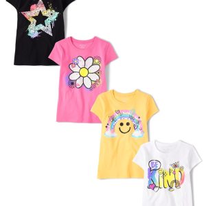 Trendy T-Shirts for Girls: A Review of The Children's Place 4-Pack